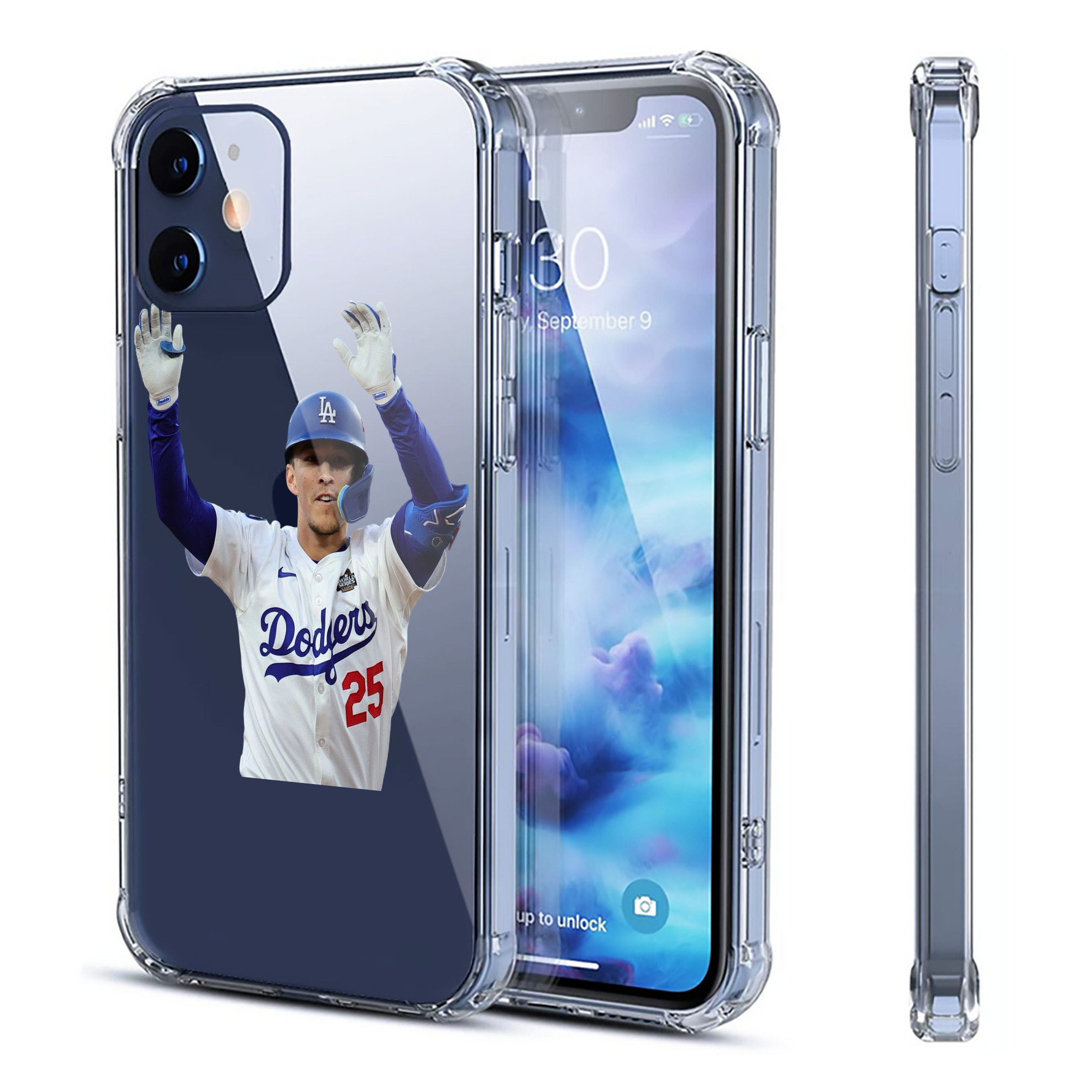  Clear IPhone 12 Case – Soft TPU With UV Print – Enhanced Drop Protection, Precise Fit, Anti-Fingerprint, Customizable Design, Scratch-Resistant, Yellow-Resistant